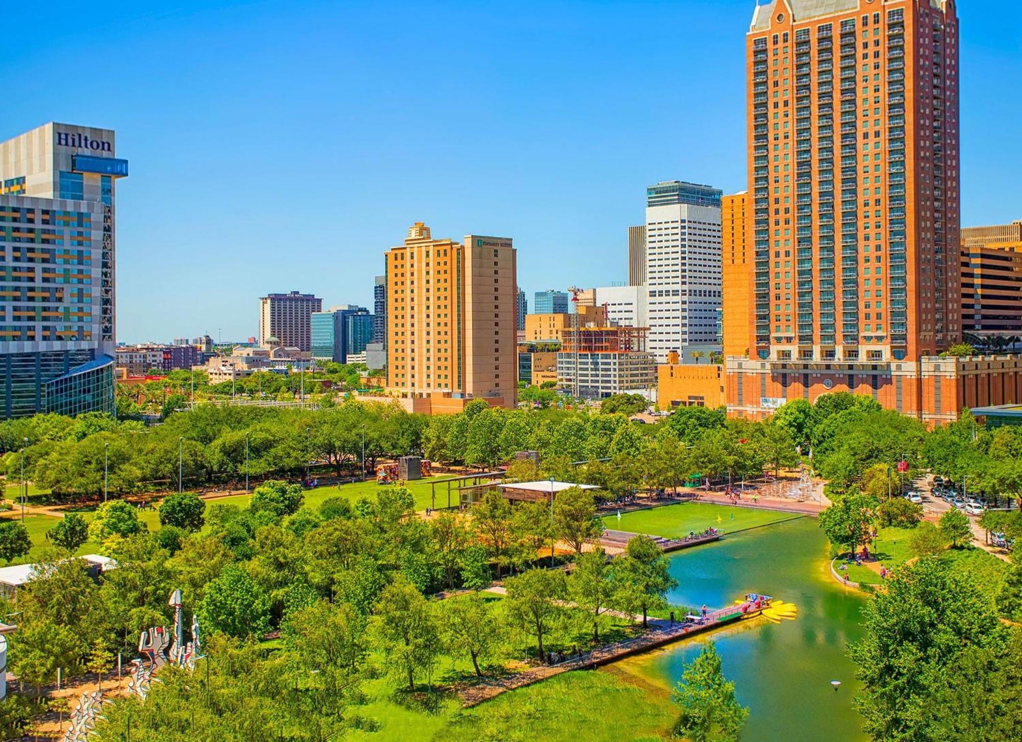 Contemporary Downtown Houston Your Home Base For City Adventures! מראה חיצוני תמונה